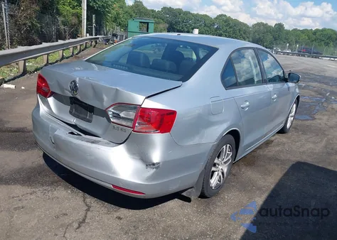 2012 Volkswagen Jetta 2.5L Se из США, поврежденный, VIN 3VWDP7AJXCM383084